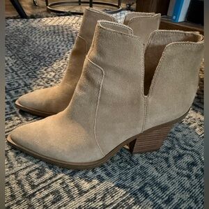 Suede Ankle Booties